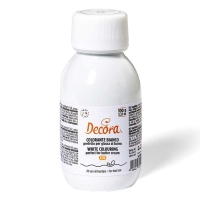 Wybielacz barwnik spożywczy w żelu Decora biały 100g