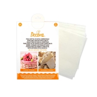 Papier waflowy cienki A4 Decora biały 0,3mm 10szt