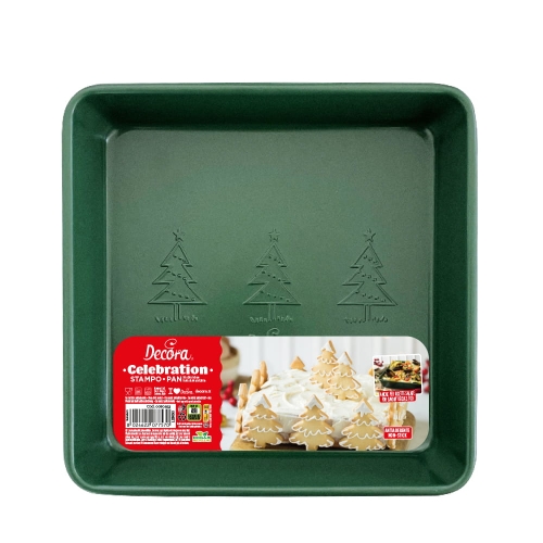 Forma do pieczenia Świąteczna kwadratowa Decora 24,5x24x5cm