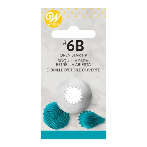 Tylka cukiernicza #6B Wilton wielka Otwarta Gwiazda