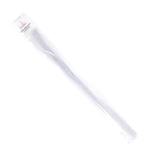 Drut florystyczny biały 40cm Decora 50szt