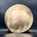 Podkład pod tort złoty cienki 28 cm