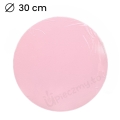 Podkład pod tort gruby 10mm styrodurowy Różowy fi 30cm