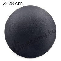 Podkład pod tort gruby 10mm styrodurowy Czarny fi 28cm