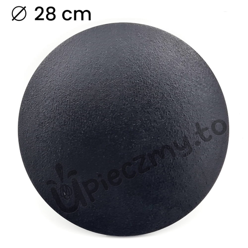 Podkład pod tort gruby 10mm styrodurowy Czarny fi 28cm