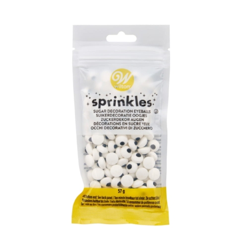 Jadalne oczy do dekoracji Średnie posypka cukrowa Wilton 57g