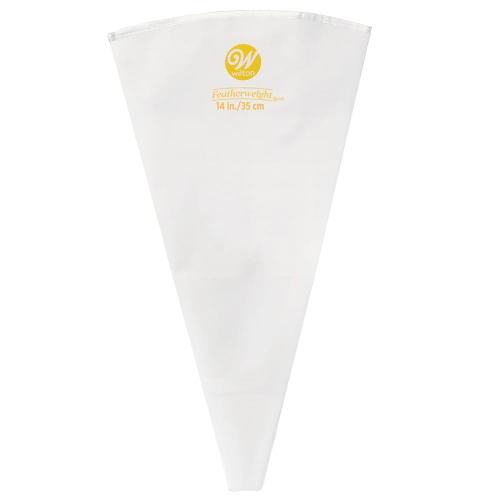 Rękaw cukierniczy wielorazowy Wilton biały poliester 35,5cm