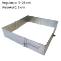 Rant prostokątny wysokość 6 cm