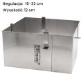Rant regulowany prostokątny 16-32cm Dorosiowe Ranty h12