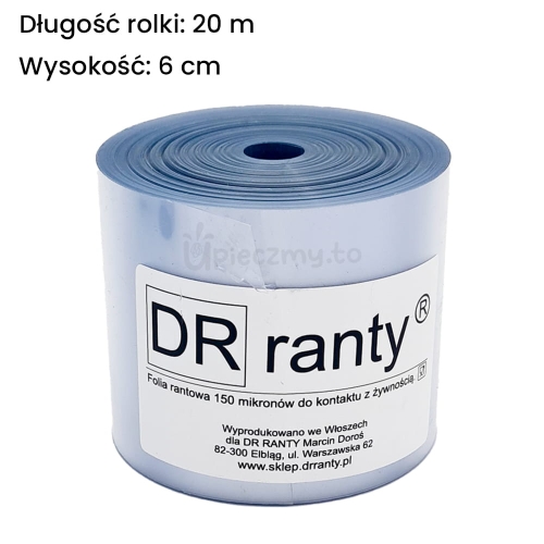 Folia rantowa do tortów rolka 20m Dorosiowe Ranty h6