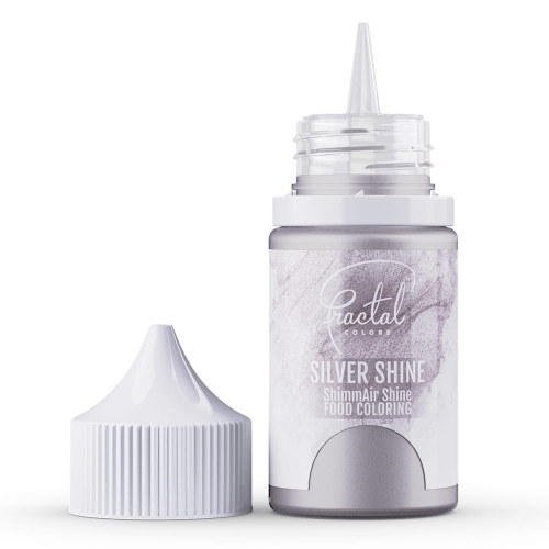 Barwnik w płynie ShimmAir Shine Fractal Błyszczący srebrny 30ml