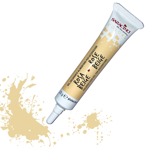 Barwnik spożywczy w żelu tubka Saracino Cielisty 20g