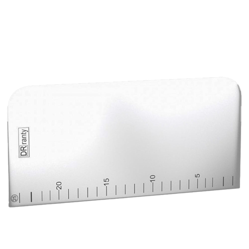 Skrobka do tortu twarda z podziałką Dorosiowe Ranty 12 x 25cm
