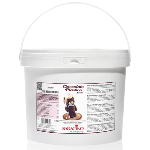 Czekolada plastyczna Saracino Ciemna 5kg