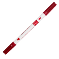 Pisak spożywczy dwustronny jadalny marker Modecor Czerwony