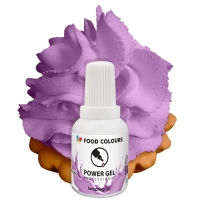 Barwnik spożywczy w żelu PowerGel Liliowy 20g