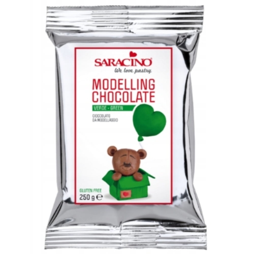 Czekolada plastyczna Zielona Saracino 250g