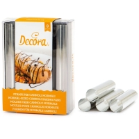 Metalowe rurki do cannoli foremki do pieczenia Decora 8szt