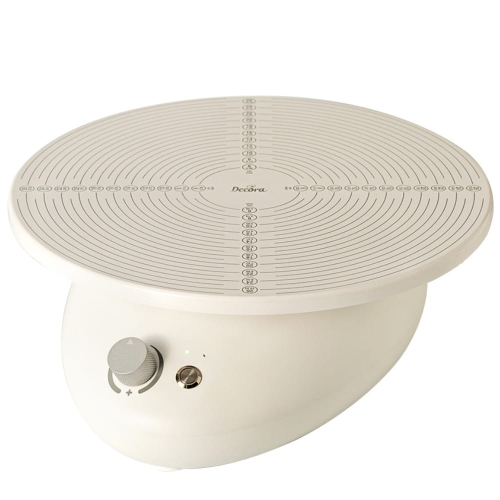 Elektryczna patera obrotowa do tortu z podziałką Decora 28cm