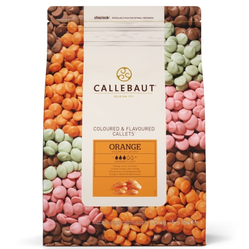 Czekolada pomarańczowa Callebaut Orange 2,5kg