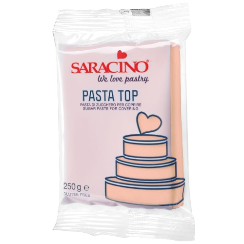 Masa cukrowa na tort Saracino Pasta Top Rose Beige Cielista 250g