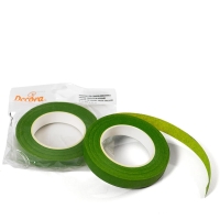 Jasnozielona taśma do kwiatów cukrowych florystyczna 12mm