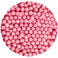 Różowe Perełki 4mm błyszcząca posypka cukrowa 60g