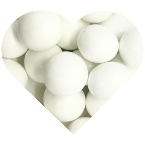 Białe kulki czekoladowe chrupiące duże kuleczki 200g