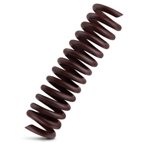 Sprężynka Art Grillage dekoracja ażurowa ciemna czekolada 56szt