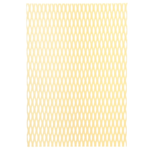 Arkusz Grillage kratka dekoracja ażurowa biała czekolada 11szt