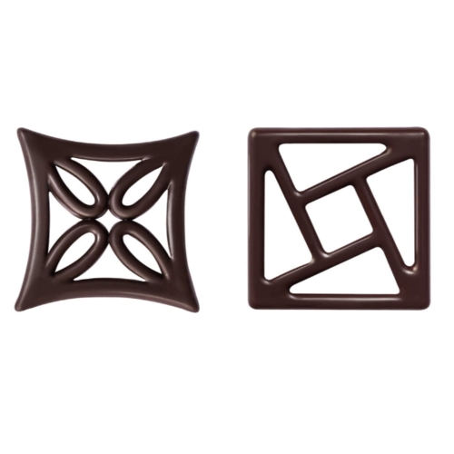 Harmonia deserowe ażurki czekoladowe dekoracje Barbara 245szt