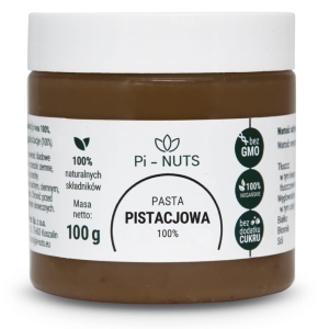 Pasta pistacjowa 100% pasta z pistacji Pi-Nuts 100g