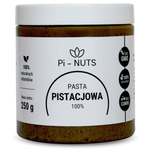 Pasta pistacjowa 100% pasta z pistacji Pi-Nuts 250g