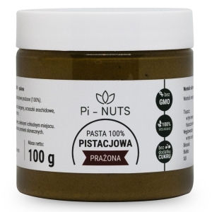 Pasta pistacjowa z prażonych pistacji Pi-Nuts 100g