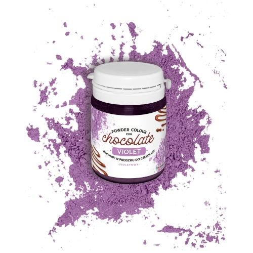 Barwnik do czekolady w proszku Fioletowy 10g