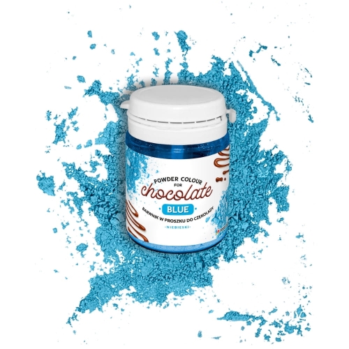 Barwnik do czekolady w proszku Niebieski 20g