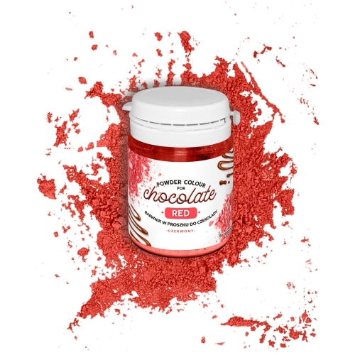 Barwnik do czekolady w proszku Czerwony 20g