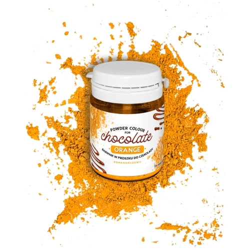 Barwnik do czekolady w proszku Pomarańczowy 20g