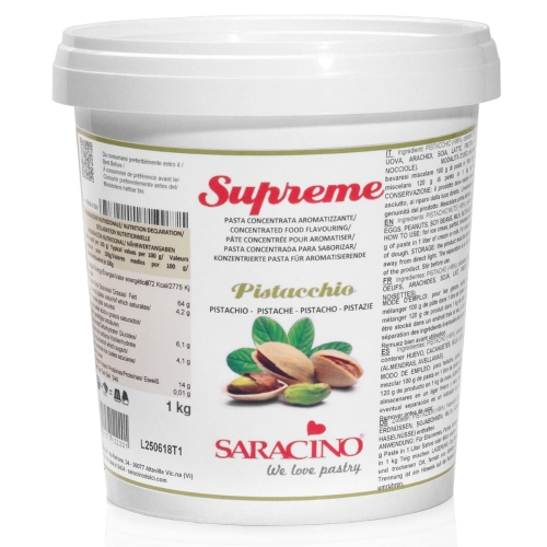 Aromat w kremie Pistacjowy pasta smakowa Saracino 3kg