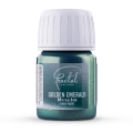 Farbka do ręcznego malowania Golden Emerald