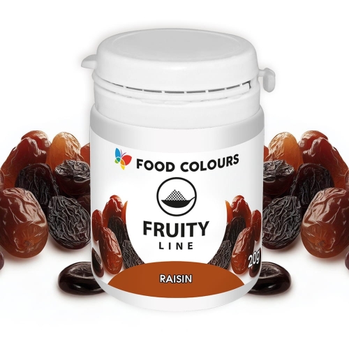 Barwnik naturalny w proszku Raisin Fruity Line Brązowy 20g