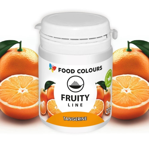 Barwnik naturalny Tangerine Fruity Line Pomarańczowy 20g