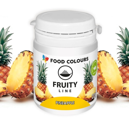 Barwnik naturalny w proszku Pineapple Fruity Line Żółty 20g