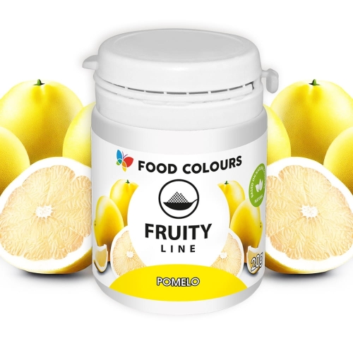 Barwnik naturalny w proszku Pomelo Fruity Line Żółty 20g