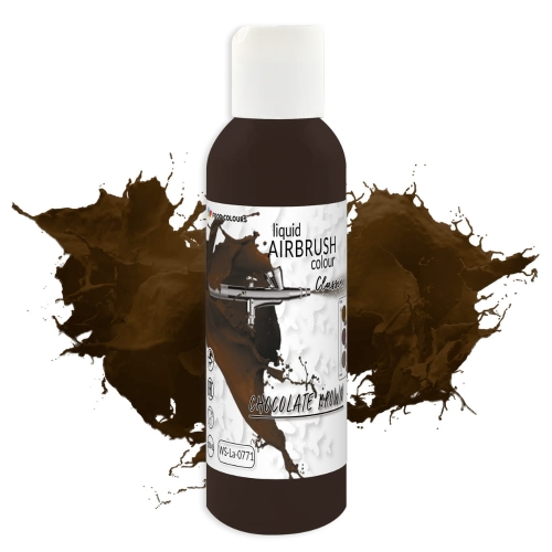 Barwnik w płynie do aerografu Brązowy Czekoladowy 135ml