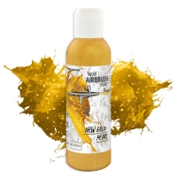 Barwnik w płynie do aerografu Perłowy Złoty 135ml