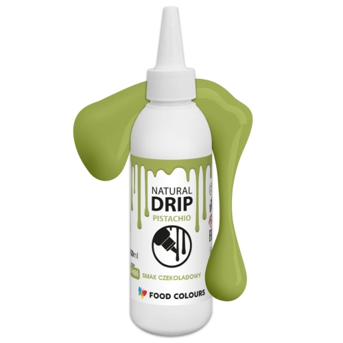 Drip do tortu polewa zastygająca Pistacjowa Zielona 100ml