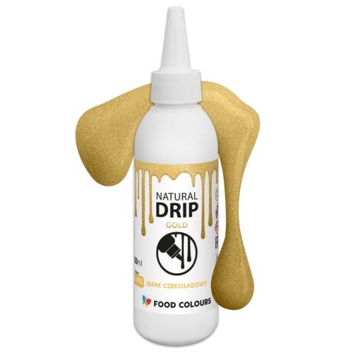 Złoty Drip do tortu