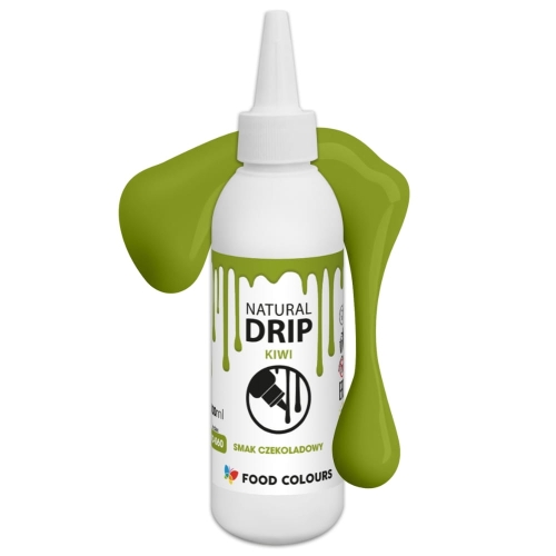 Drip do tortu polewa zastygająca Food Colours Kiwi Zielona 100ml