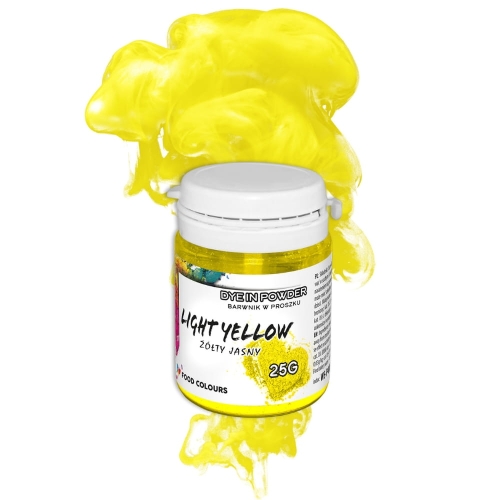 Barwnik spożywczy w proszku Jasny Żółty 25g
